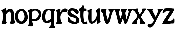 Silver Waltz Bold Font LOWERCASE