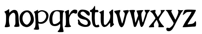 Silver Waltz Regular Font LOWERCASE