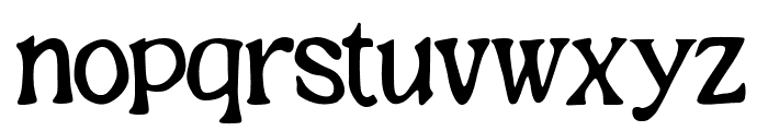 Silver Waltz Smooth Font LOWERCASE