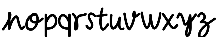 Silver bell Font LOWERCASE