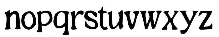 SilverWaltz-Smooth Font LOWERCASE