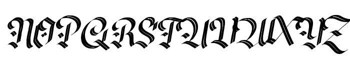 Silverback-Oblique Font UPPERCASE