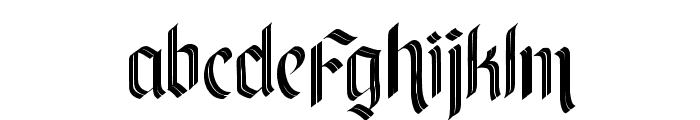 Silverback Font LOWERCASE
