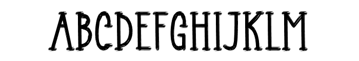 Silvers Rayleigh Font LOWERCASE