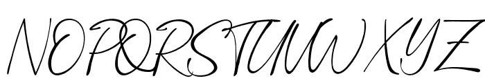 Silvesta-Regular Font UPPERCASE