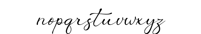 Silvesta-Regular Font LOWERCASE