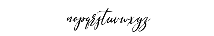 SilviaNorlin Font LOWERCASE