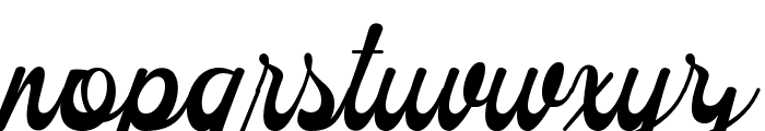 Simphoni Cloffer Regular Font LOWERCASE