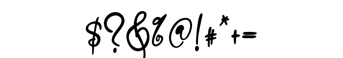 Simphony Bold Regular Font OTHER CHARS