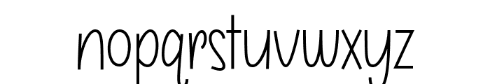 Simple And Minimalist Font LOWERCASE