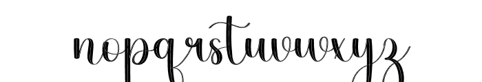 Simple Baby Font LOWERCASE