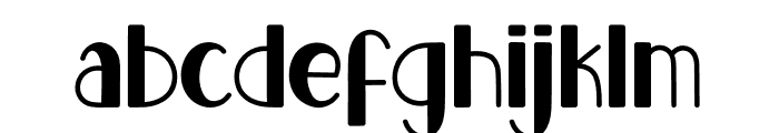 Simple Bundle Font LOWERCASE