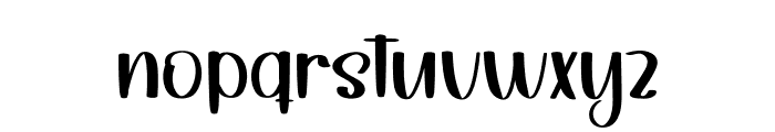 Simple Challenge Font LOWERCASE