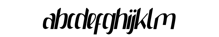 Simple Couple Italic Font LOWERCASE