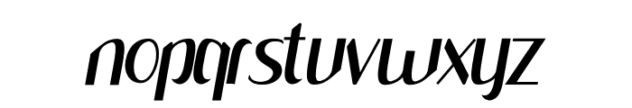 Simple Couple Italic Font LOWERCASE