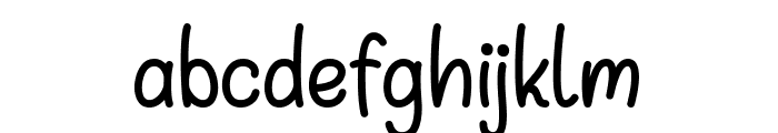 Simple Courage Font LOWERCASE