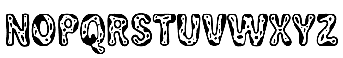 Simple Cow Font UPPERCASE
