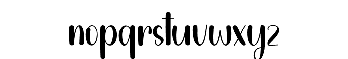 Simple Cupcake Font LOWERCASE