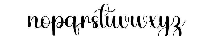 Simple Daisy Font LOWERCASE