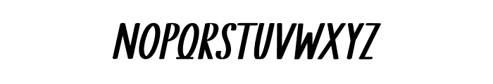 Simple Design Italic Font LOWERCASE