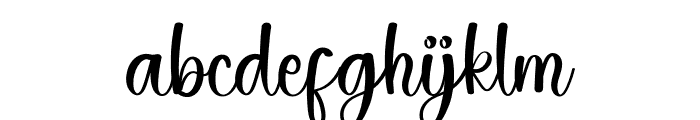 Simple Dreams Font LOWERCASE