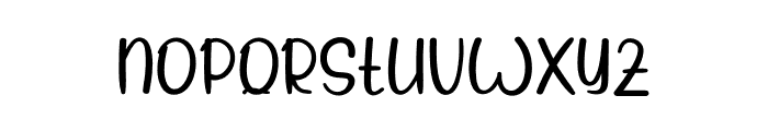 Simple Family Font LOWERCASE