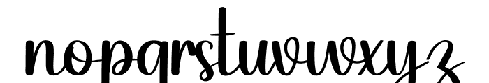 Simple Fishing Font LOWERCASE