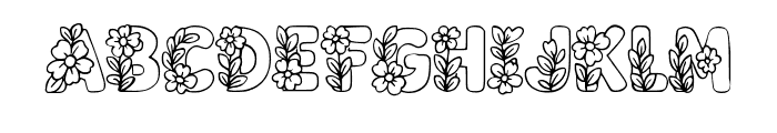 Simple Floral By Squeeb Regular FONT