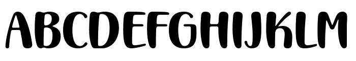 Simple Gifted Font UPPERCASE