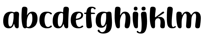 Simple Gifted Font LOWERCASE