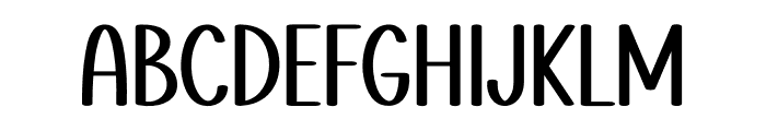 Simple Grinch Font LOWERCASE
