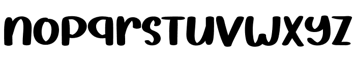Simple Hanmade Font LOWERCASE