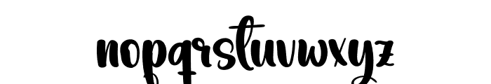 Simple Heart Font LOWERCASE