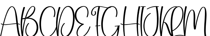 Simple Humble Font UPPERCASE