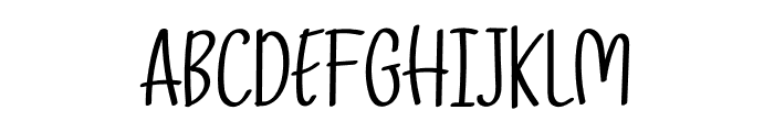 Simple Kitten Font UPPERCASE
