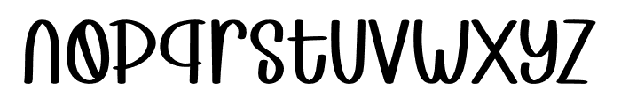 Simple Laser Font LOWERCASE