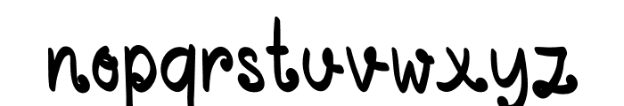 Simple Letters Font LOWERCASE