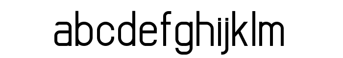 Simple Line Regular Font LOWERCASE