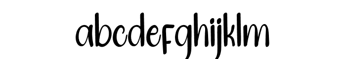 Simple Mermaid Font LOWERCASE