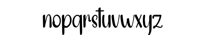 Simple Mermaid Font LOWERCASE