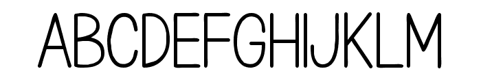 Simple Minimalse Font LOWERCASE