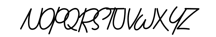 Simple Mugwati Font UPPERCASE
