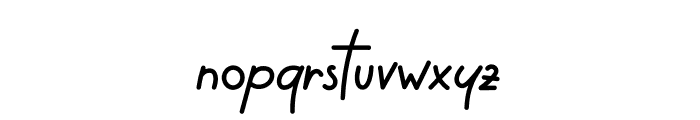 Simple Mugwati Font LOWERCASE