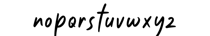 Simple Notes Font LOWERCASE