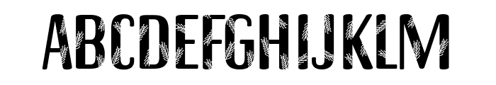 Simple Plants Font LOWERCASE