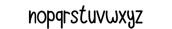 Simple Pottery Regular Font LOWERCASE