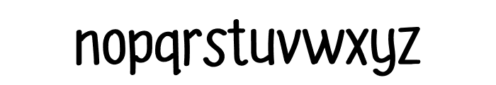 Simple Protection Font LOWERCASE