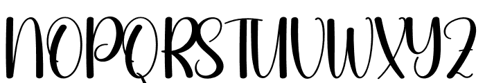 Simple Pumpkin Font UPPERCASE
