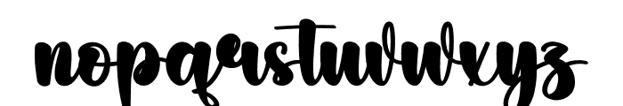 Simple Quirky Font LOWERCASE