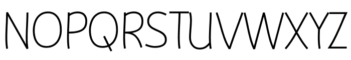 Simple School Font UPPERCASE